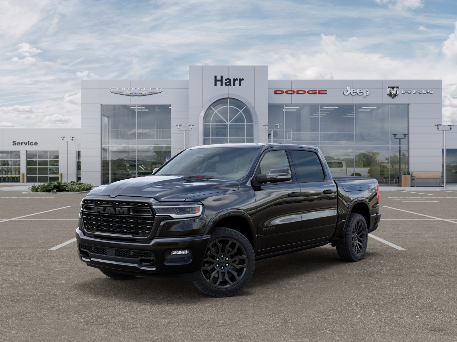 New 2026 Diamond Black Crystal Pearl-Coat Exterior Paint RAM Limited image 26