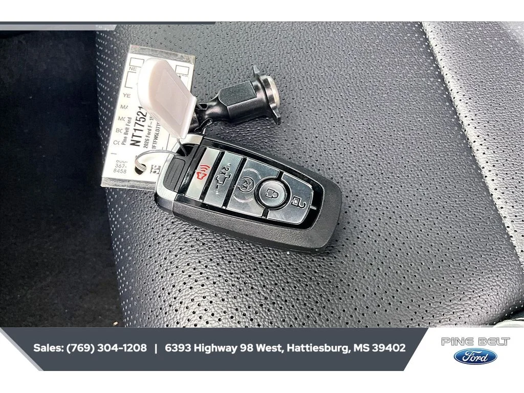 New 2026 Star White Metallic Tri-Coat Ford Lariat® image 9