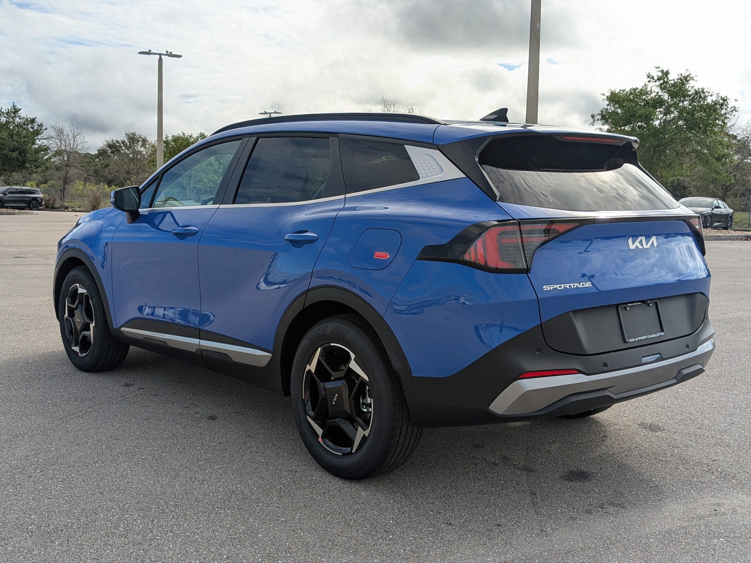 New 2026 Nebular Blue Kia EX image 7