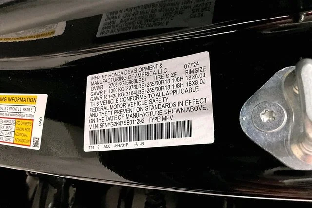 Used 2025 Crystal Black Pearl Honda EX-L image 39