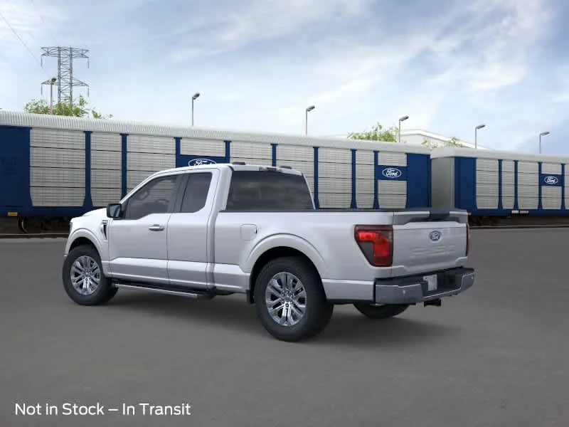 New 2026 Iconic Silver Metallic Ford XLT image 4