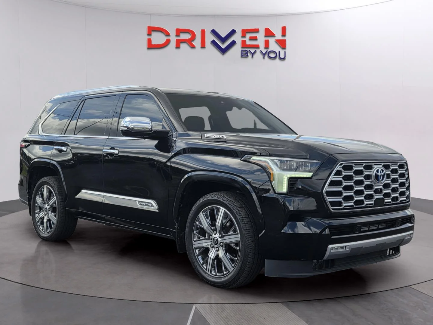 Used 2023 Midnight Black Metallic Toyota Capstone image 7