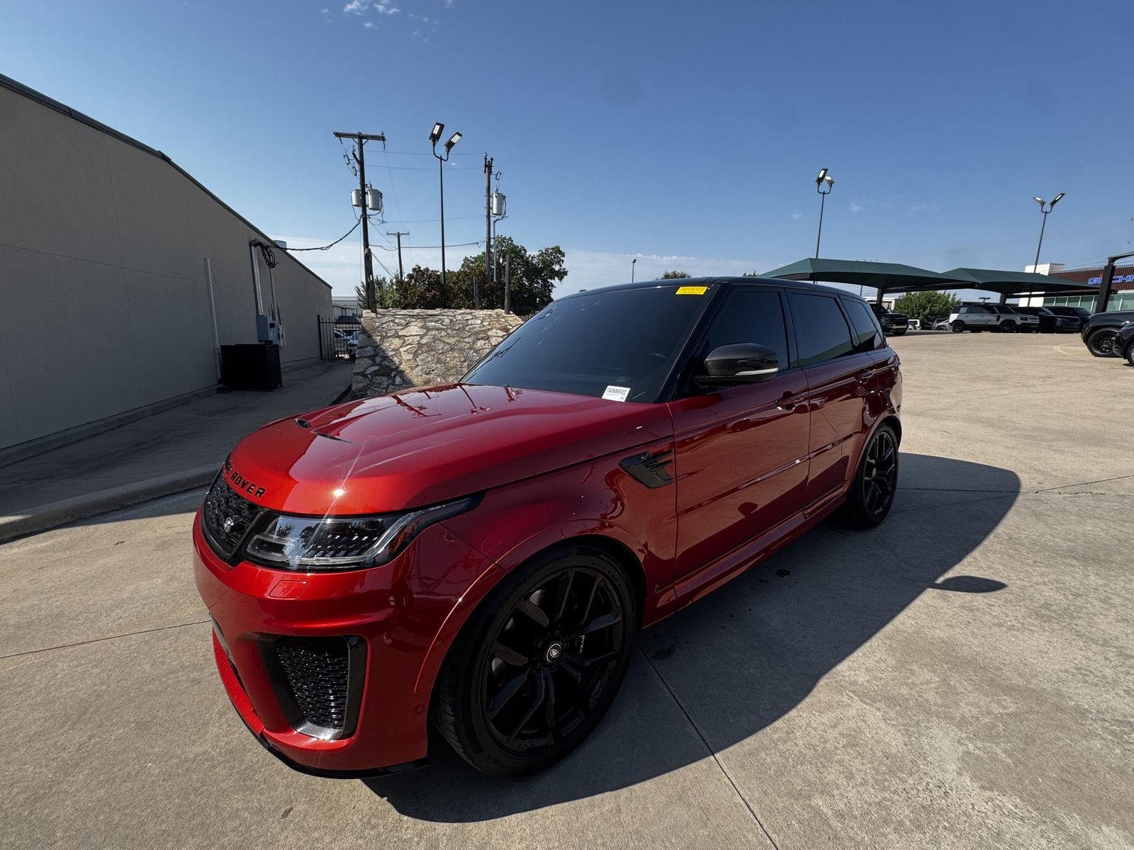 Used 2022 Sanguinello Orange Gloss Land Rover SVR V8 image 1