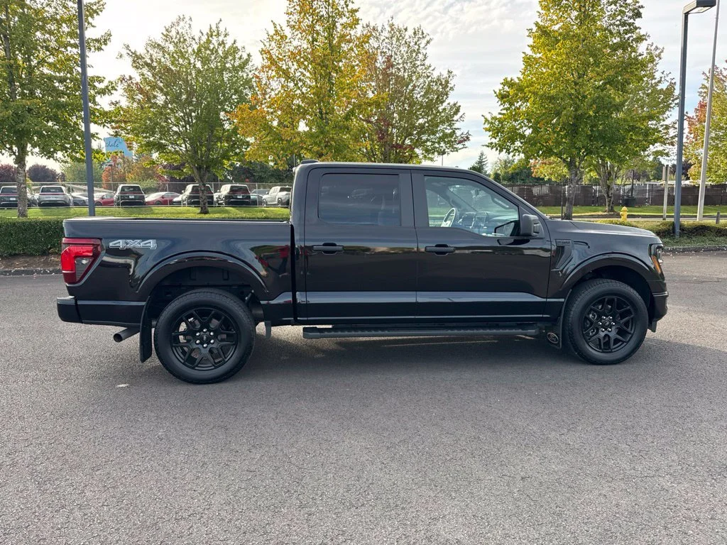 Used 2025 Agate Black Metallic Ford STX image 8