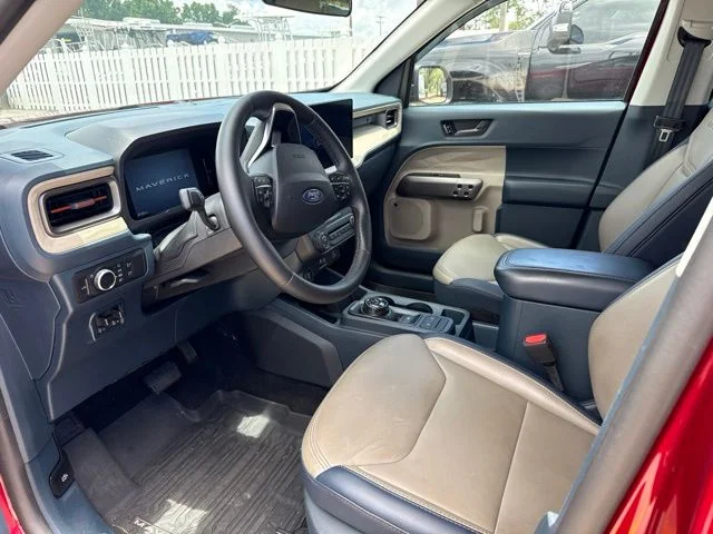 Used 2025 Ruby Red Metallic Ford Lariat image 14