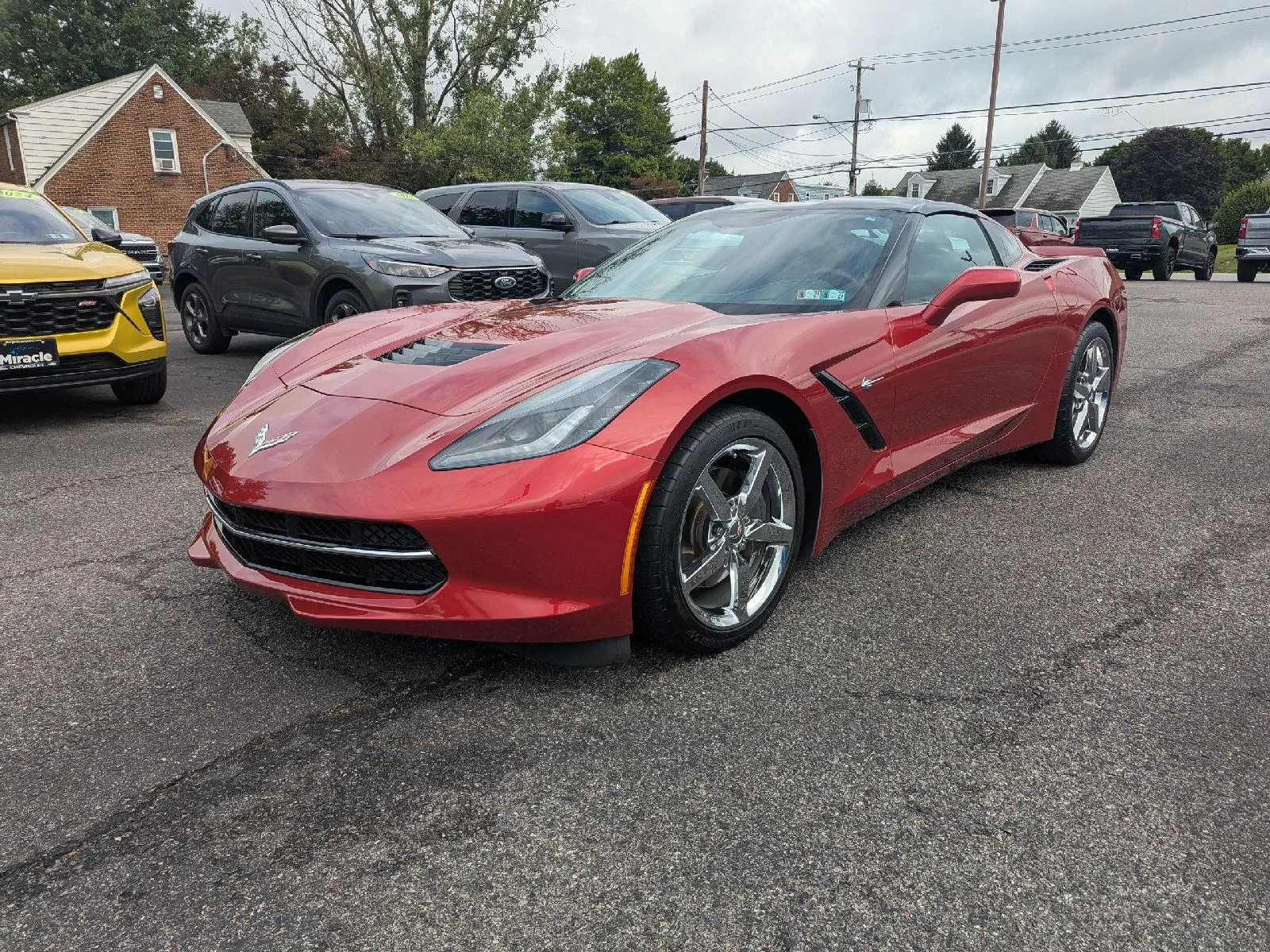 Used 2014 CRYSTAL RED TINTCOAT Chevrolet 2LT image 4