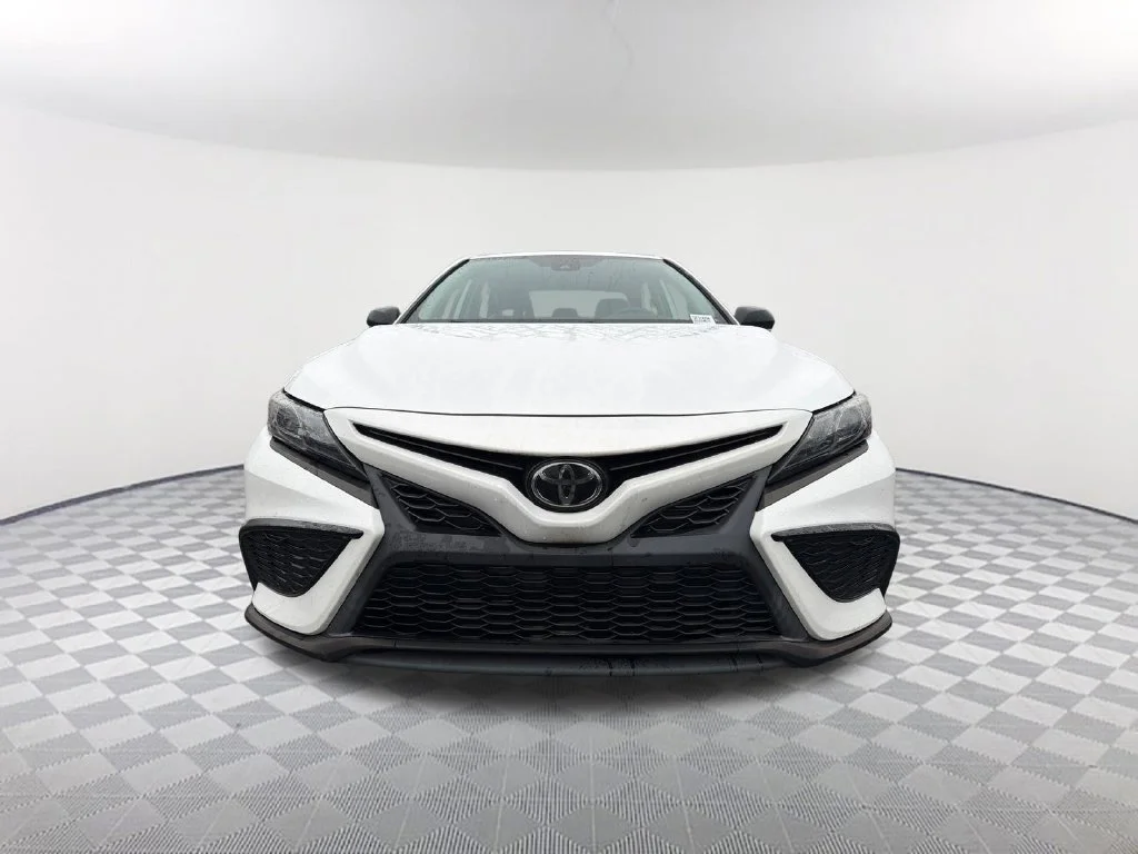 Used 2022 White Toyota SE Nightshade image 2