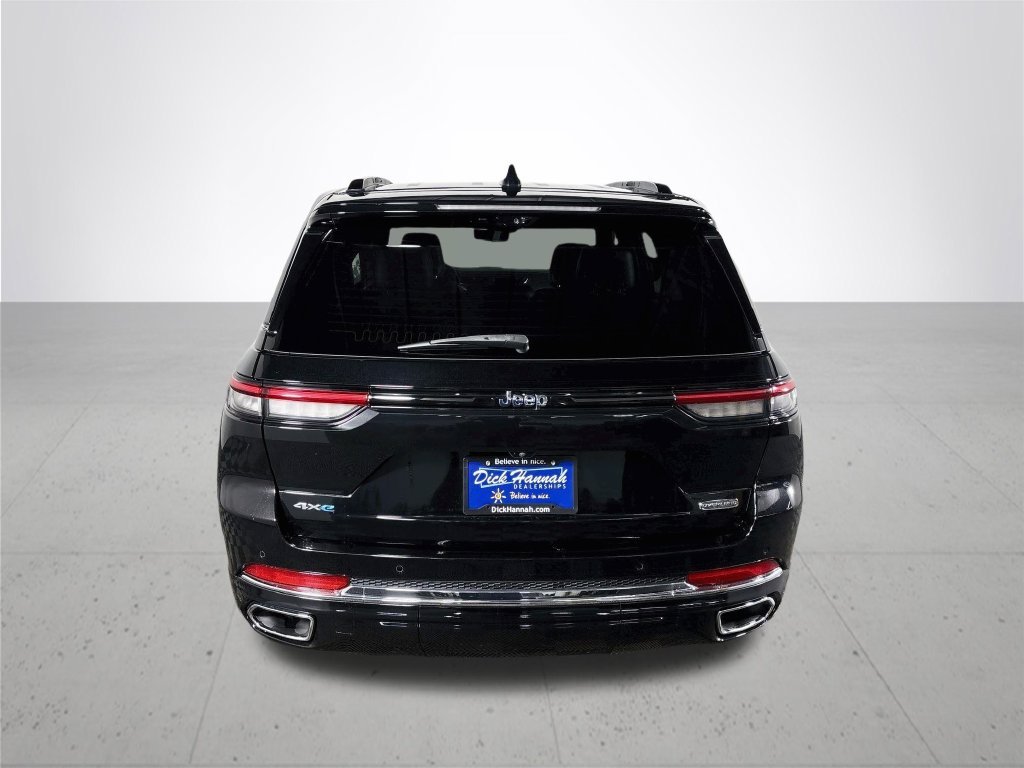 Certified Used 2023 Black Jeep Overland 4xe image 8