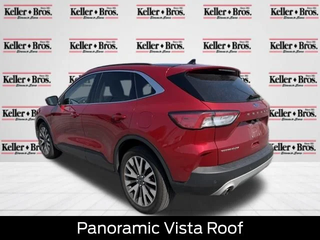 Certified Used 2020 Rapid Red Metallic Tinted Clearcoat Ford Titanium image 5