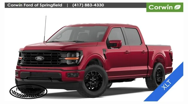 New 2026 Ruby Red Metallic Tinted Clearcoat Ford XLT image 1