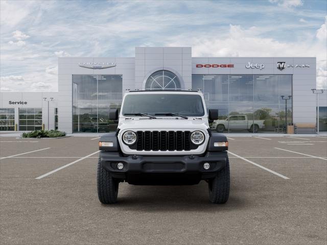 New 2026 Bright White Clear-Coat Exterior Paint Jeep Sport S image 32
