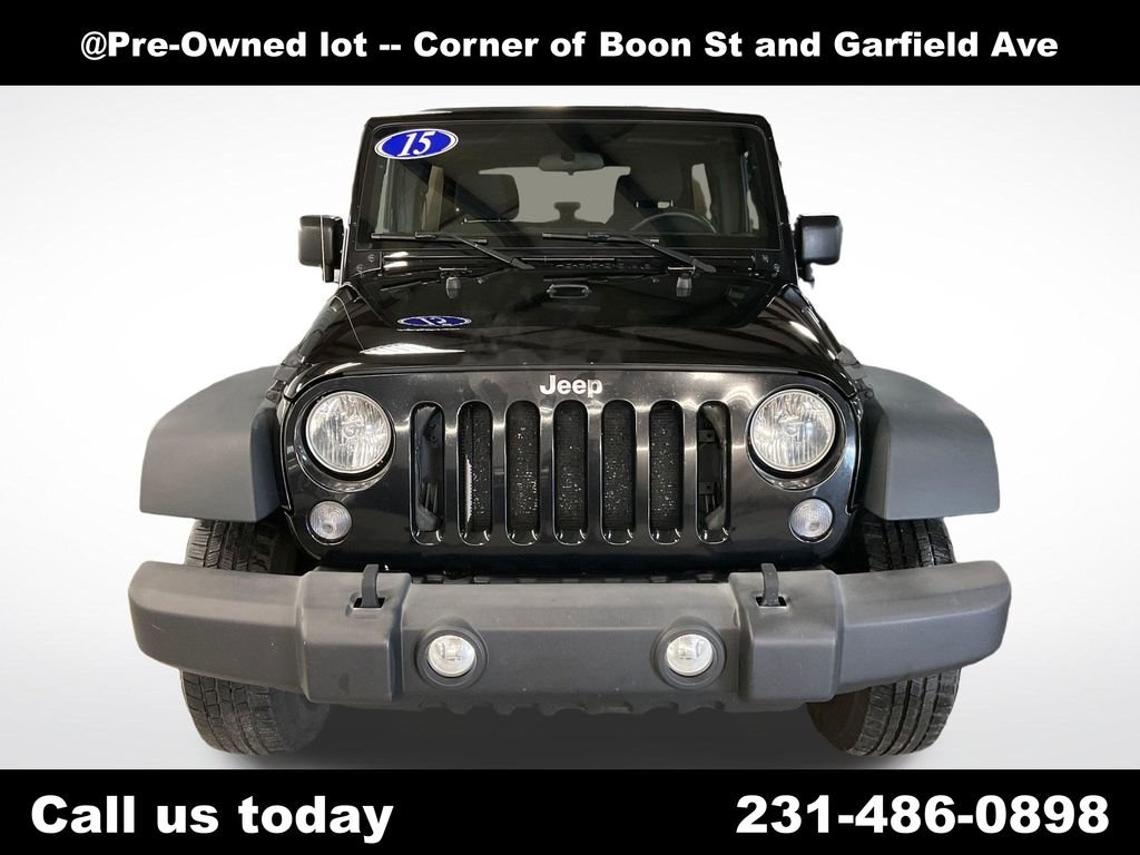 Used 2015 Black Jeep Unlimited Sport image 8