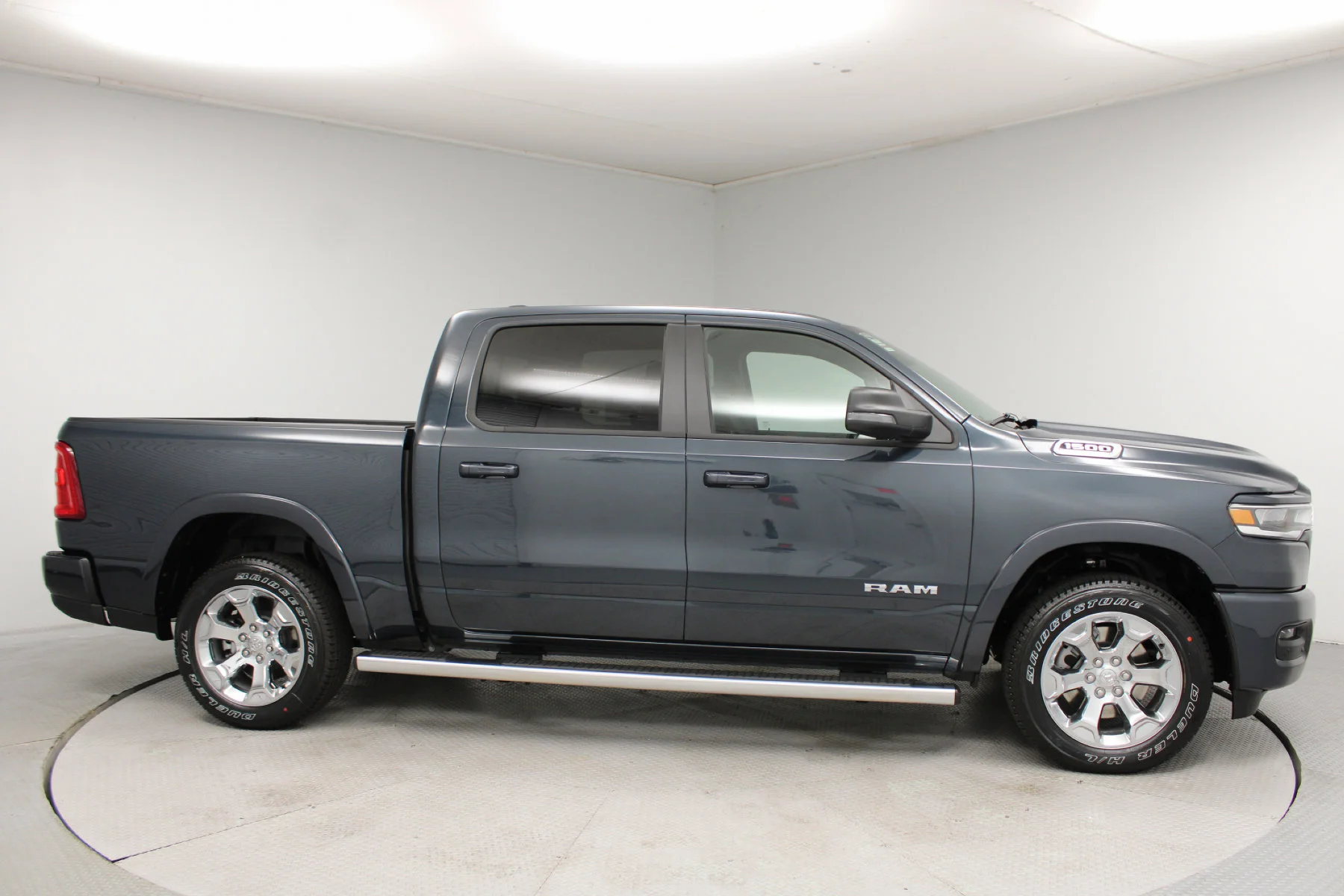 New 2026 Forged Blue Metallic Exterior Paint RAM Big Horn 4x4 Crew Cab 5