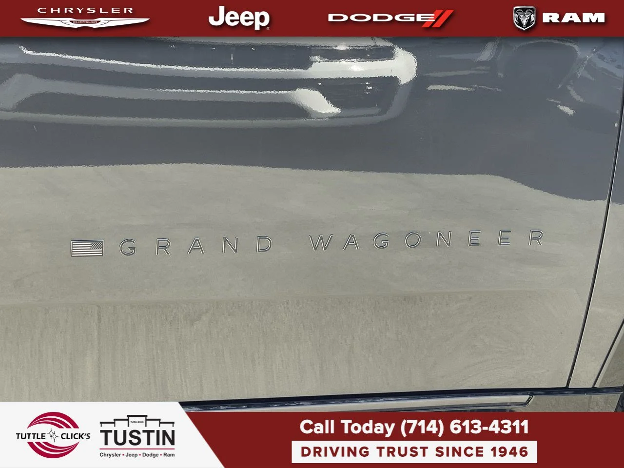 New 2026 Baltic-Gray Metallic Clear-Coat Exterior Paint Jeep Limited Reserve image 14