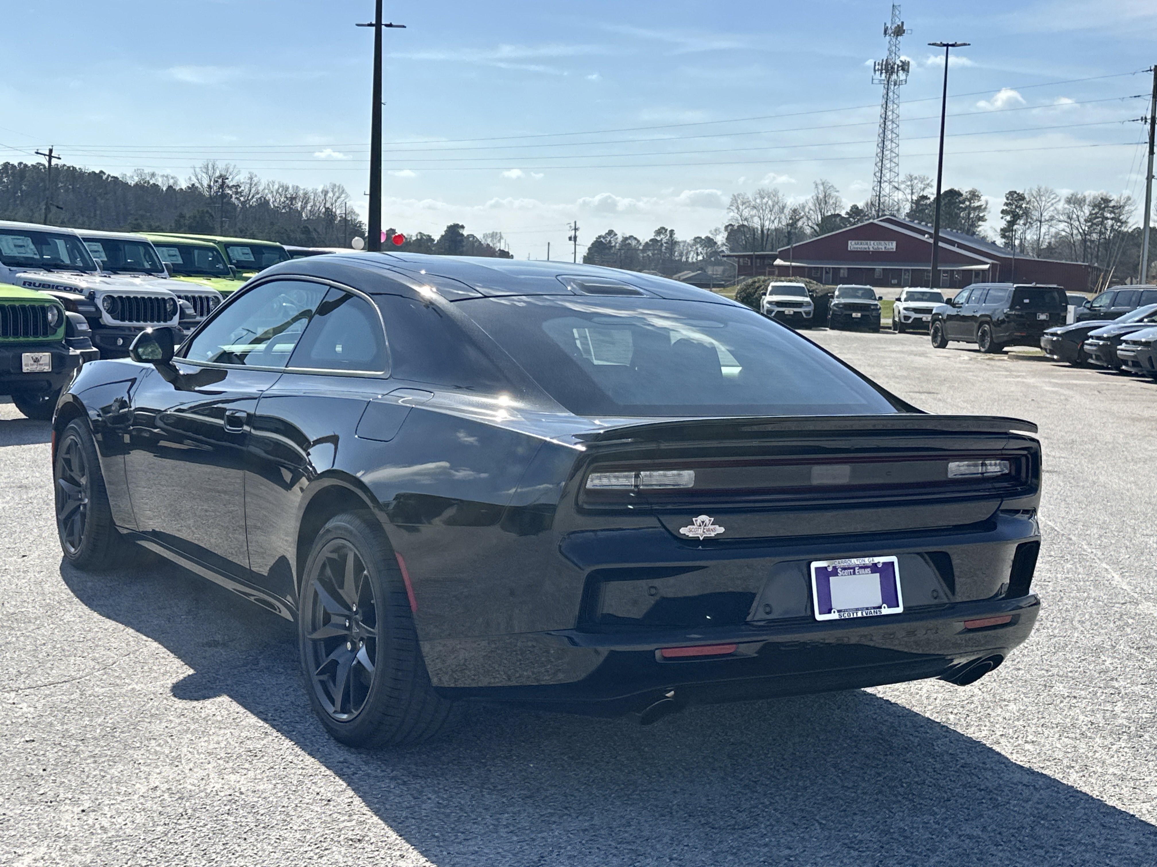New 2026 Diamond Black Crystal Pearlcoat Dodge Scat Pack image 6