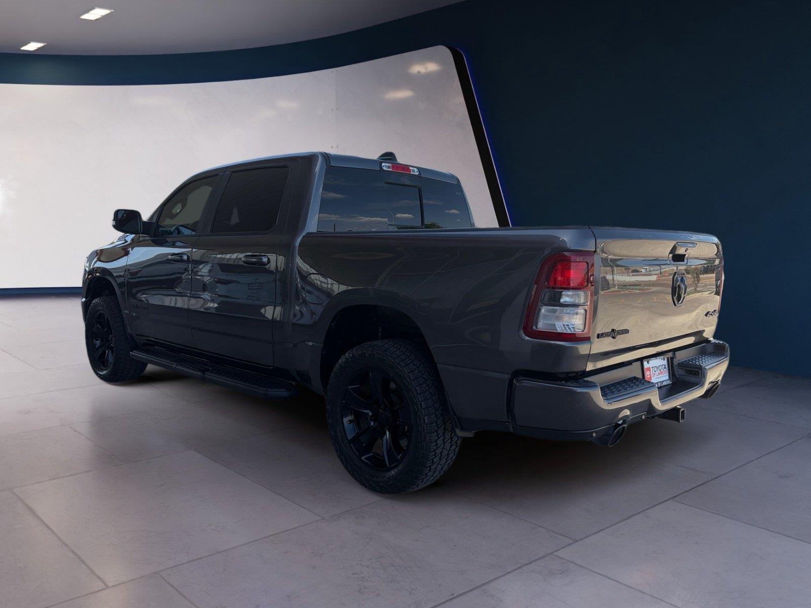 Used 2021 Granite Crystal Metallic Clearcoat Ram Lone Star image 3