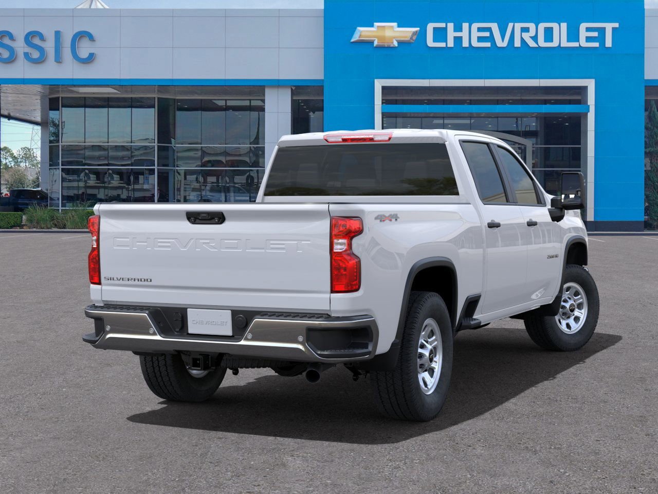 2025 Chevrolet Silverado 2500 HD WT White at Classic Elite Chevrolet Hwy 6