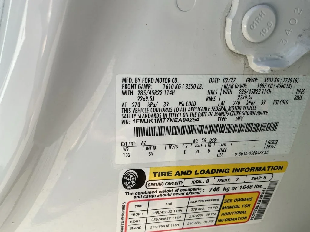 Used 2022 White Ford Platinum image 31