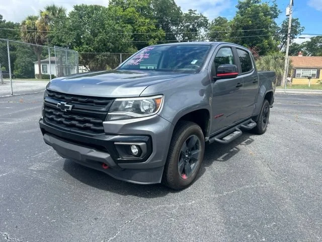 Used 2021 SATIN STEEL METALLIC Chevrolet 2WD LT image 1