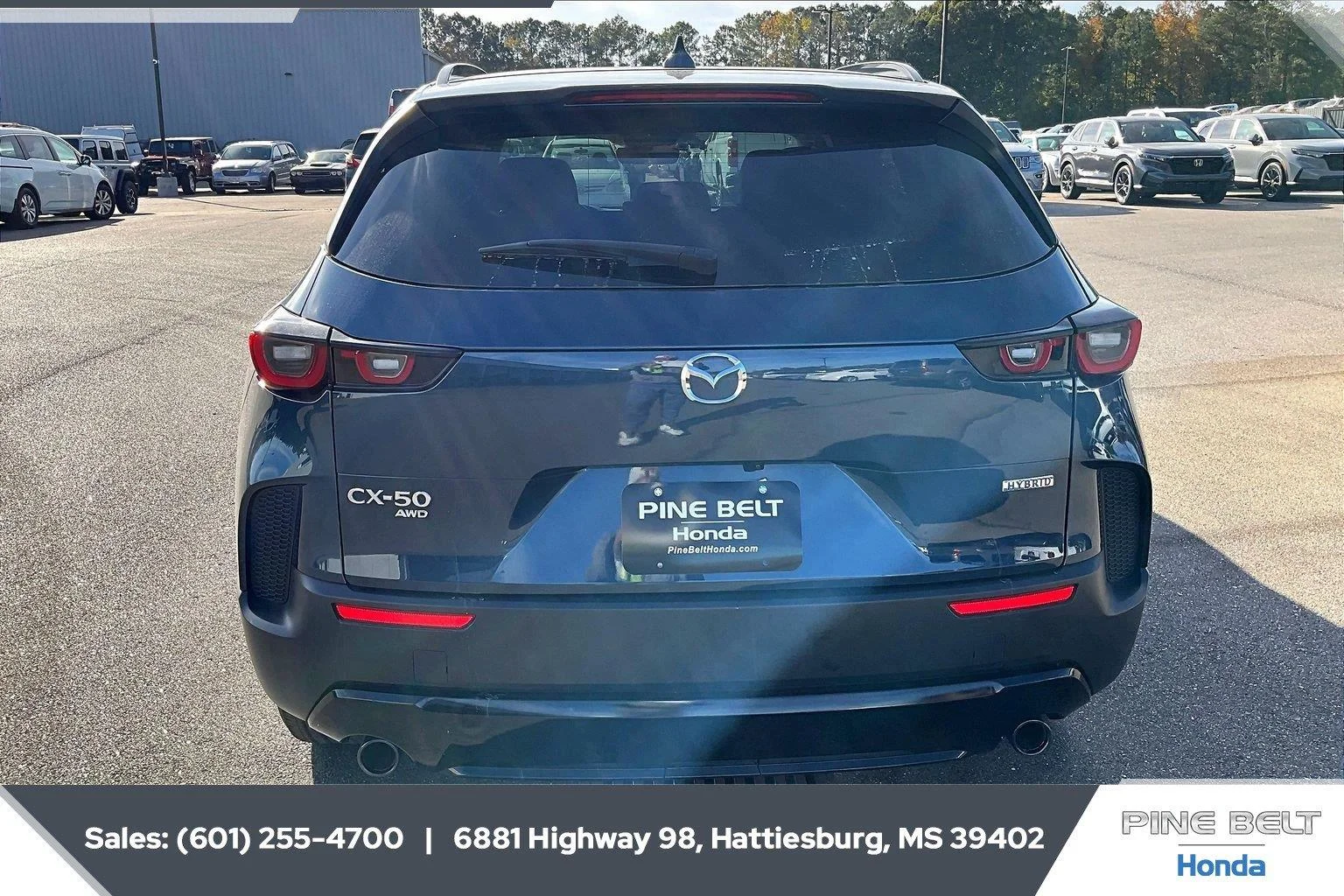Used 2025 Ingot Blue Metallic Mazda Premium Package image 4