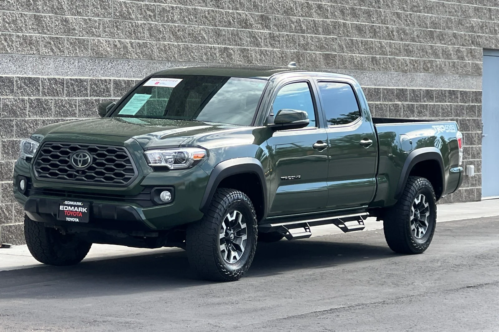 Certified Used 2021 Army Green Toyota TRD Off Road image 7