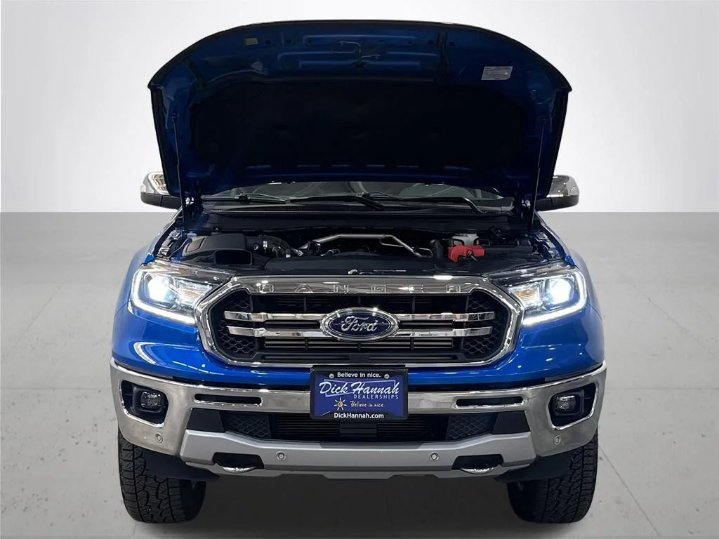 Used 2021 Blue Ford Lariat image 5