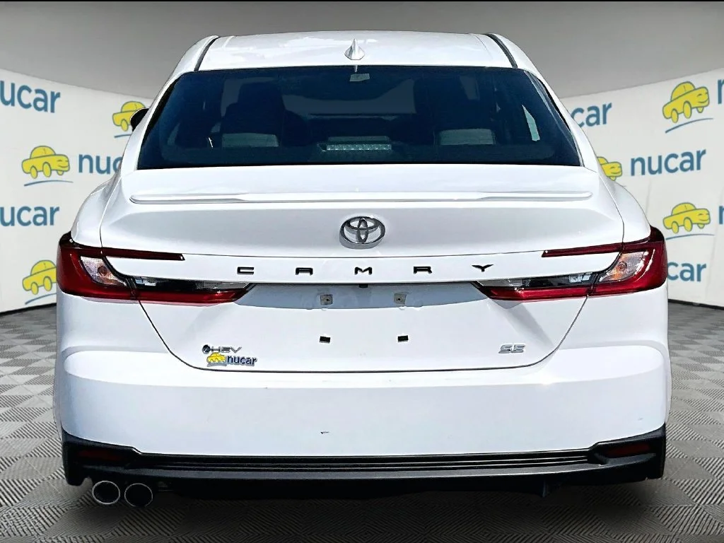 Used 2025 White Toyota SE image 5