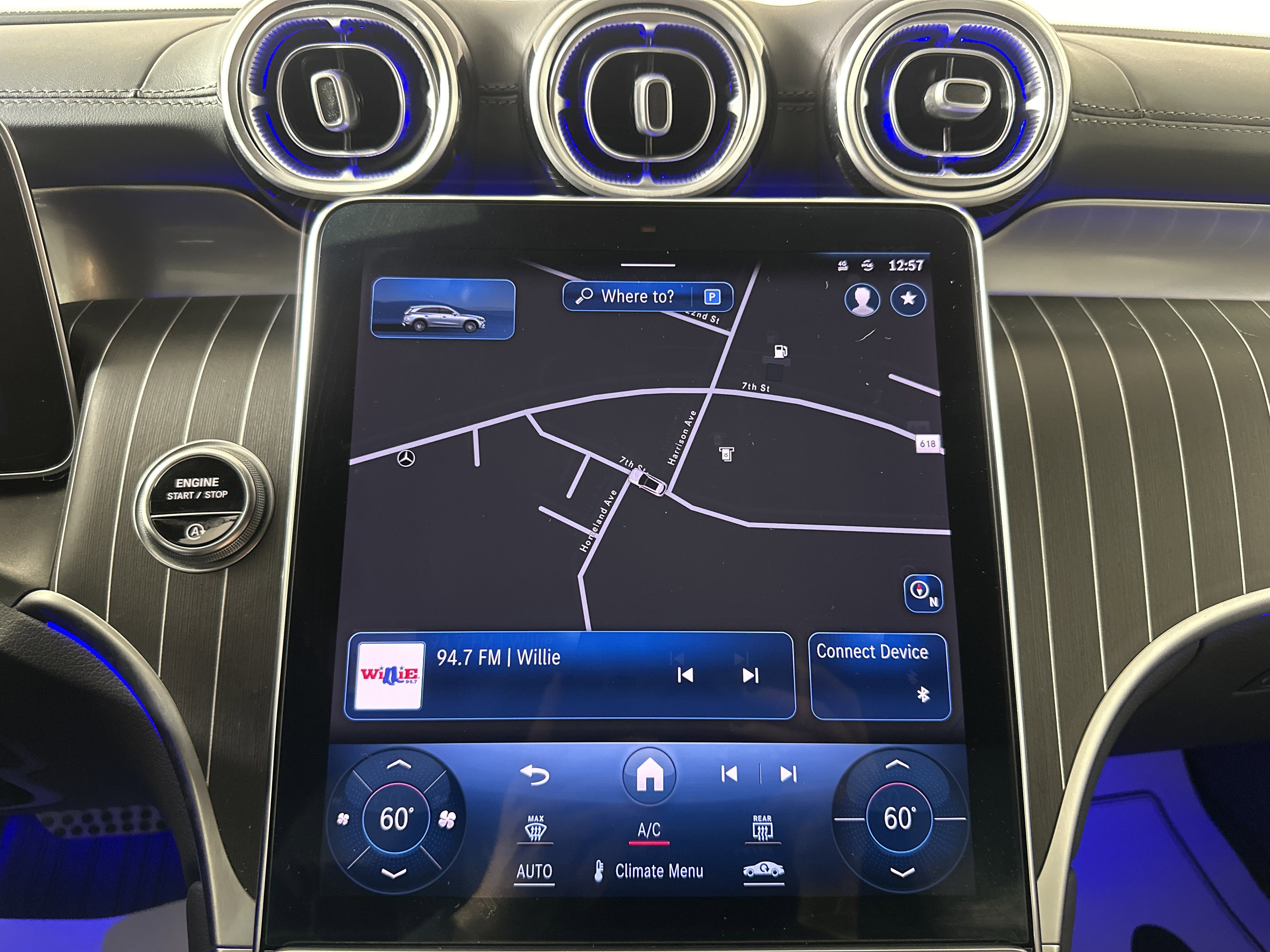Certified Used 2023 Blue Mercedes-Benz GLC 300 image 16