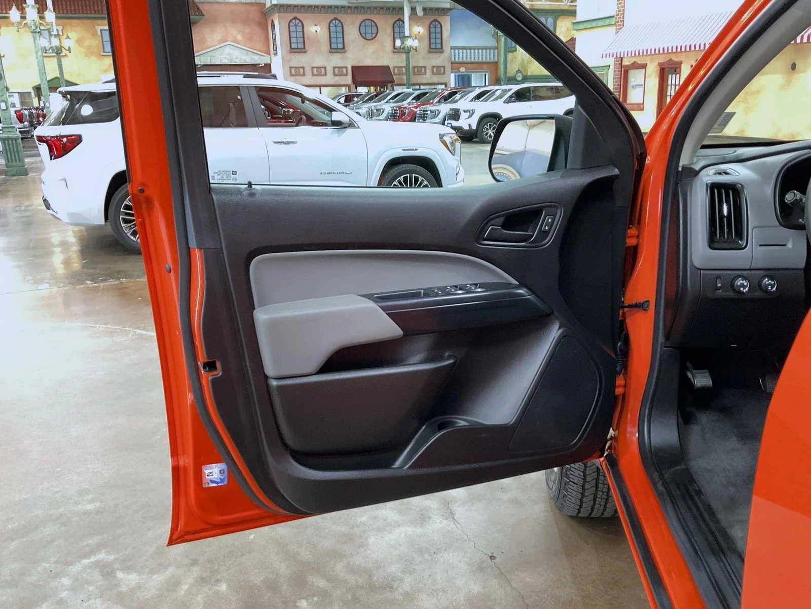 Used 2021 Orange Chevrolet Work Truck image 9