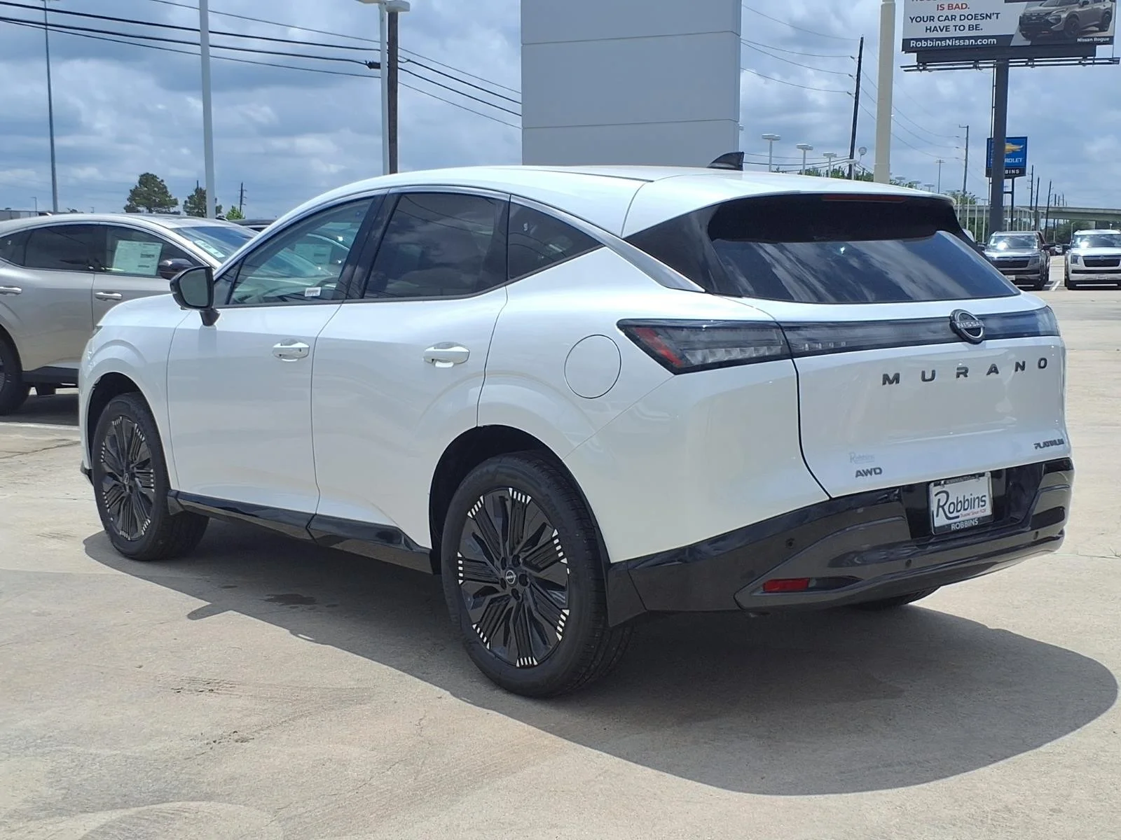 2026 Nissan Murano Platinum White at Robbins Nissan