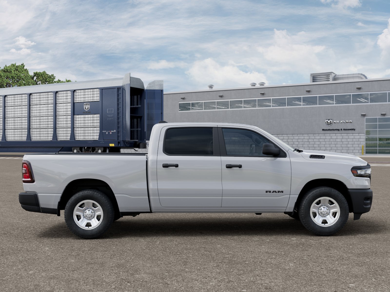 New 2026 Bright White Clear-Coat Exterior Paint RAM Tradesman image 21