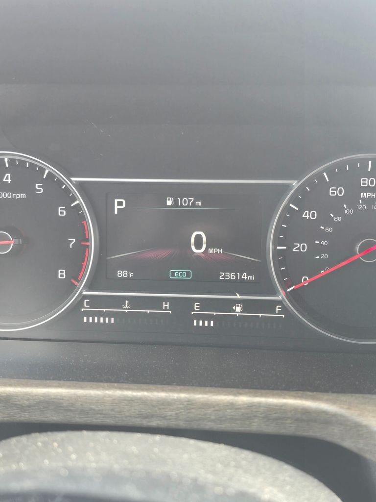 Used 2023 Wolf Gray Kia X-Line EX image 6