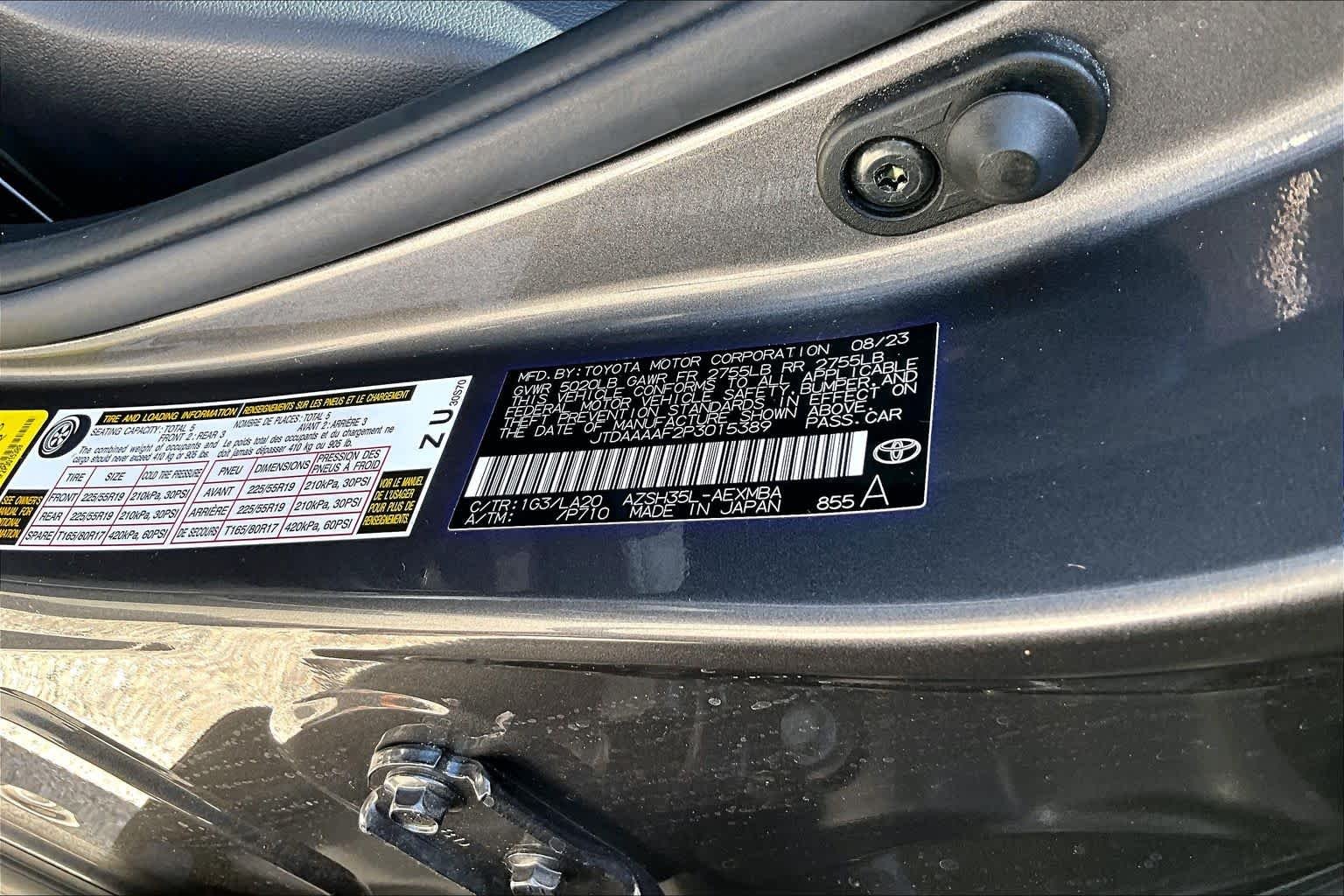 Used 2023 Magnetic Gray Metallic Toyota Limited image 35