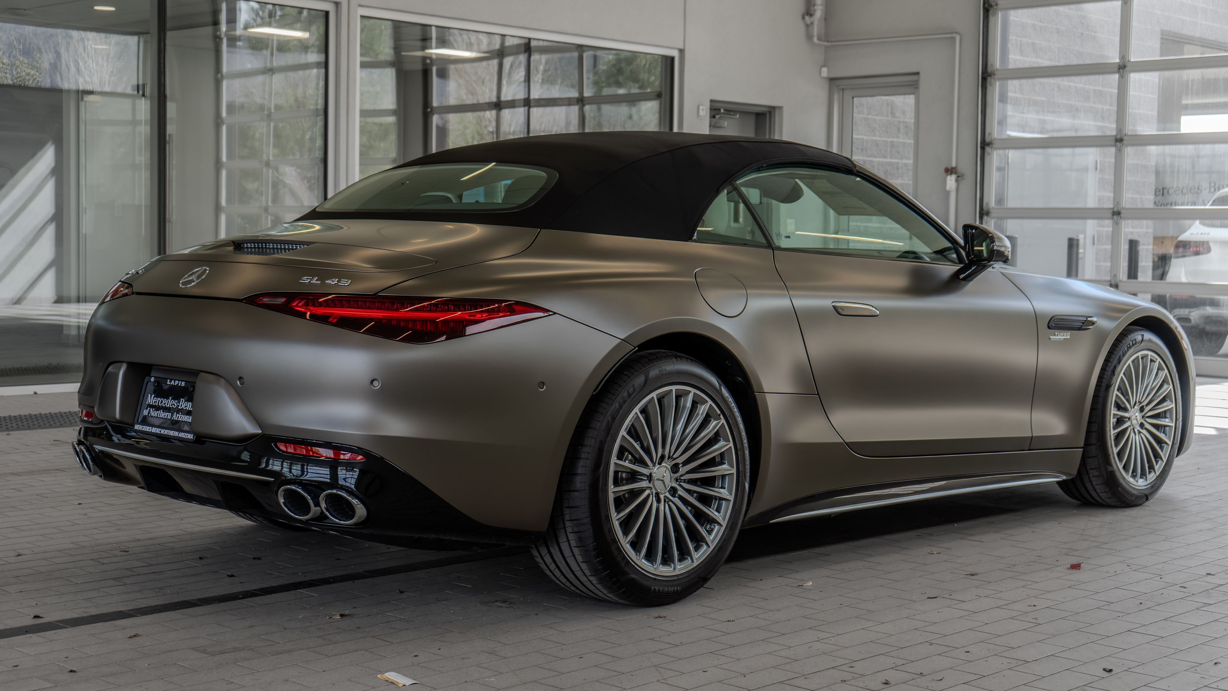 New 2026 Monza Grey Magno Mercedes-Benz SL 43 AMG® image 36