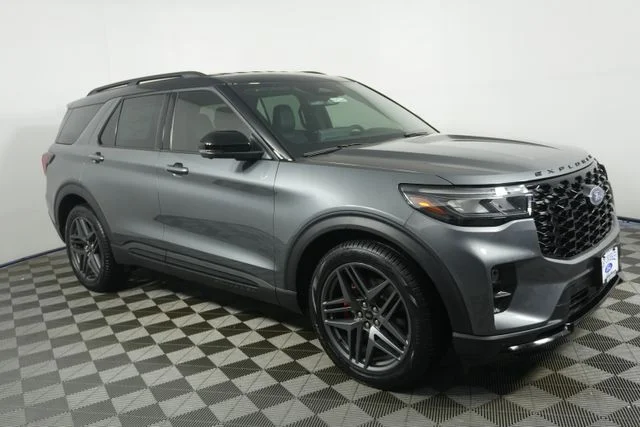 New 2026 Carbonized Gray Metallic Ford ST image 1