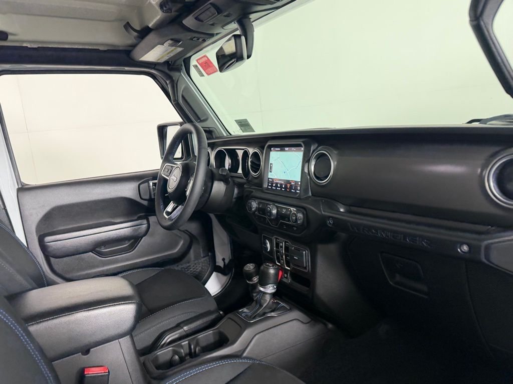 Used 2023 Bright White Clearcoat Jeep Rubicon 4xe image 33