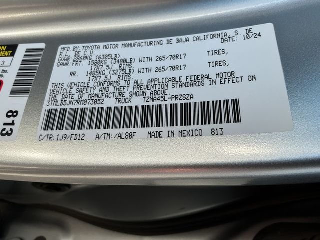 Certified Used 2024 Silver Toyota TRD Off-Road image 25
