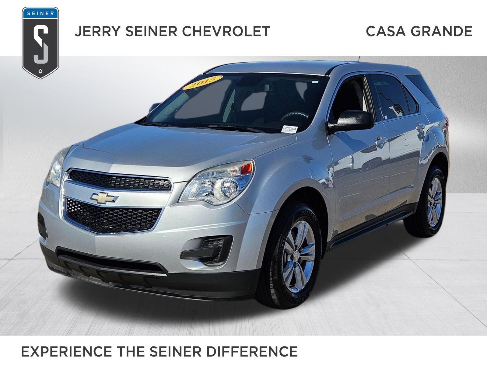 Certified Used 2015 SILVER ICE METALLIC Chevrolet LS image 1