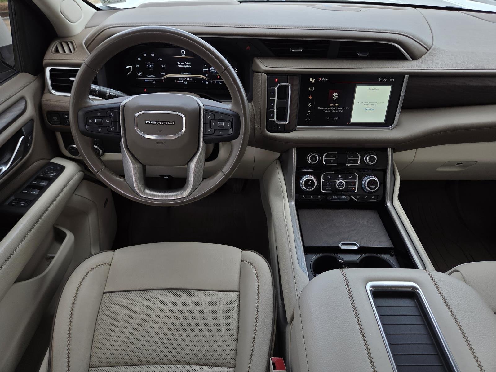 Used 2022 White Frost Tricoat GMC Denali image 14