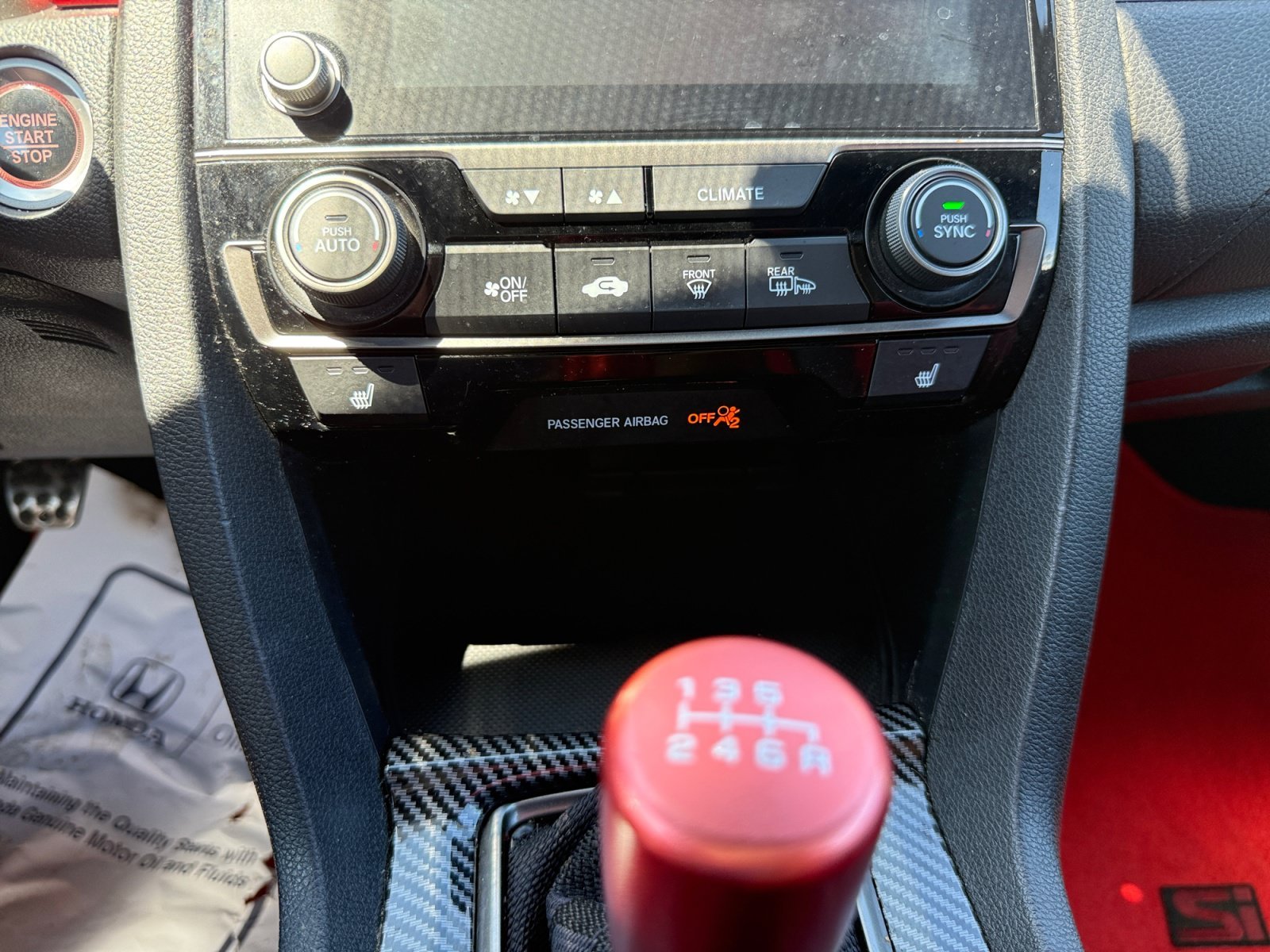 Used 2020 White / Black Honda Si image 13