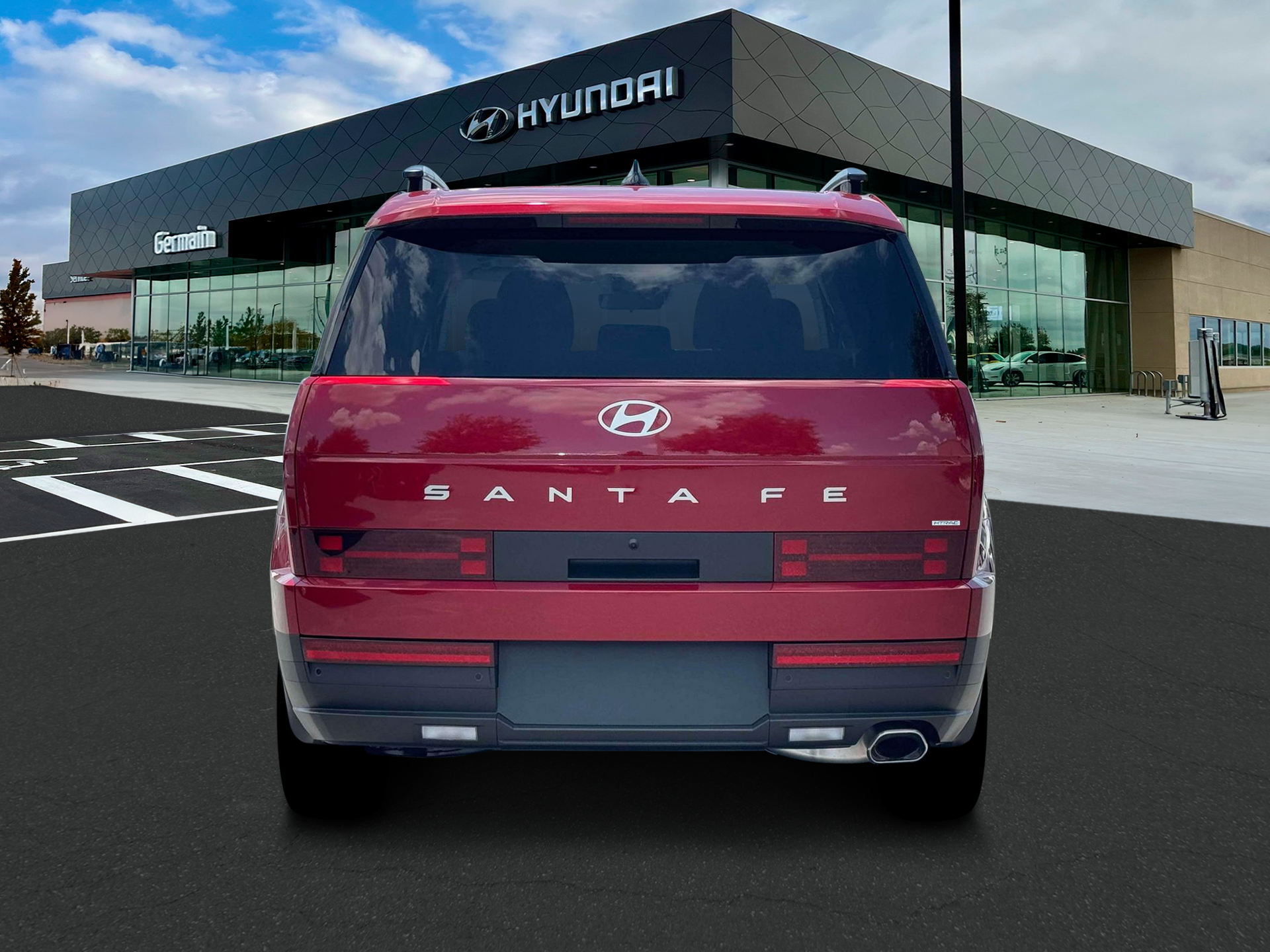 New 2026 Ultimate Red Hyundai SEL AWD image 6