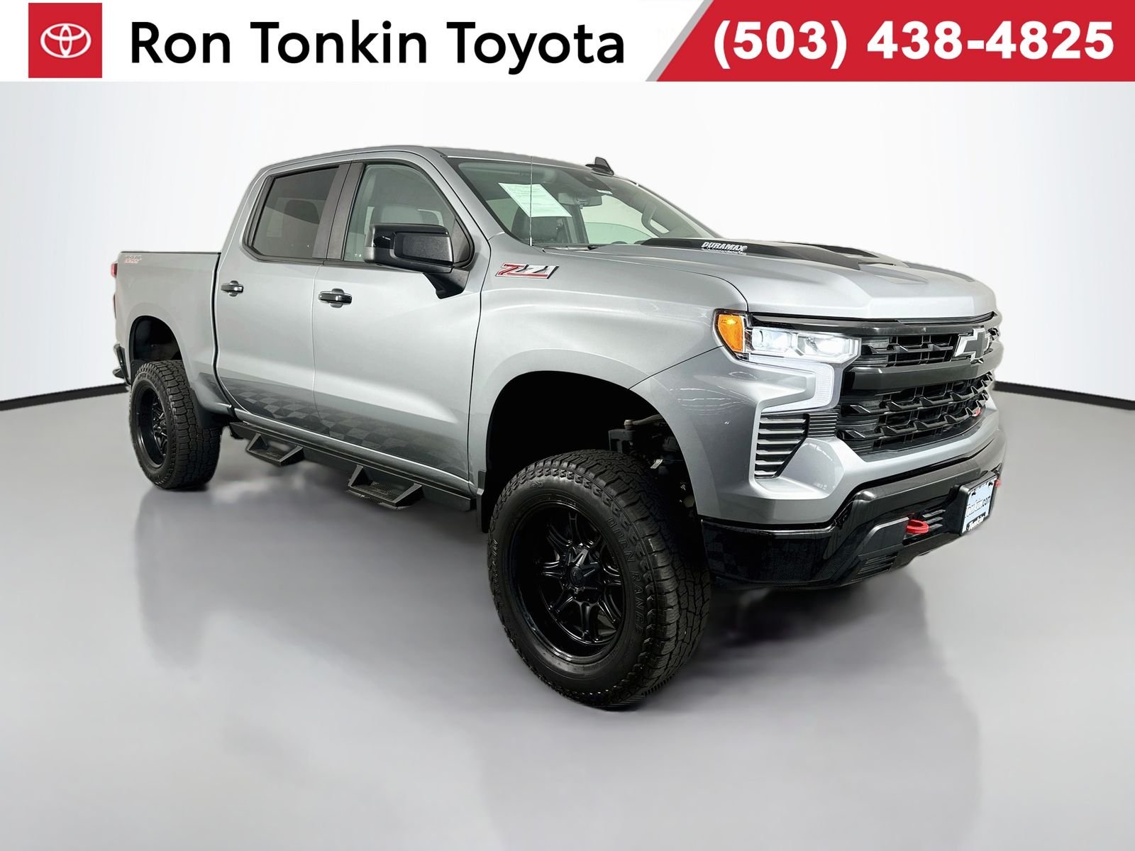 Used 2024 Sterling Gray Metallic Chevrolet LT Trail Boss image 1