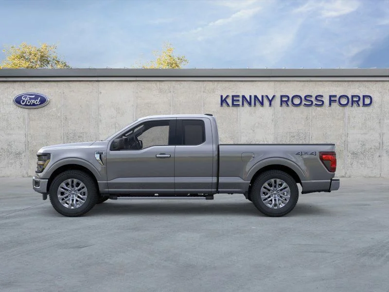 New 2026 Carbonized Gray Metallic Ford XLT image 3