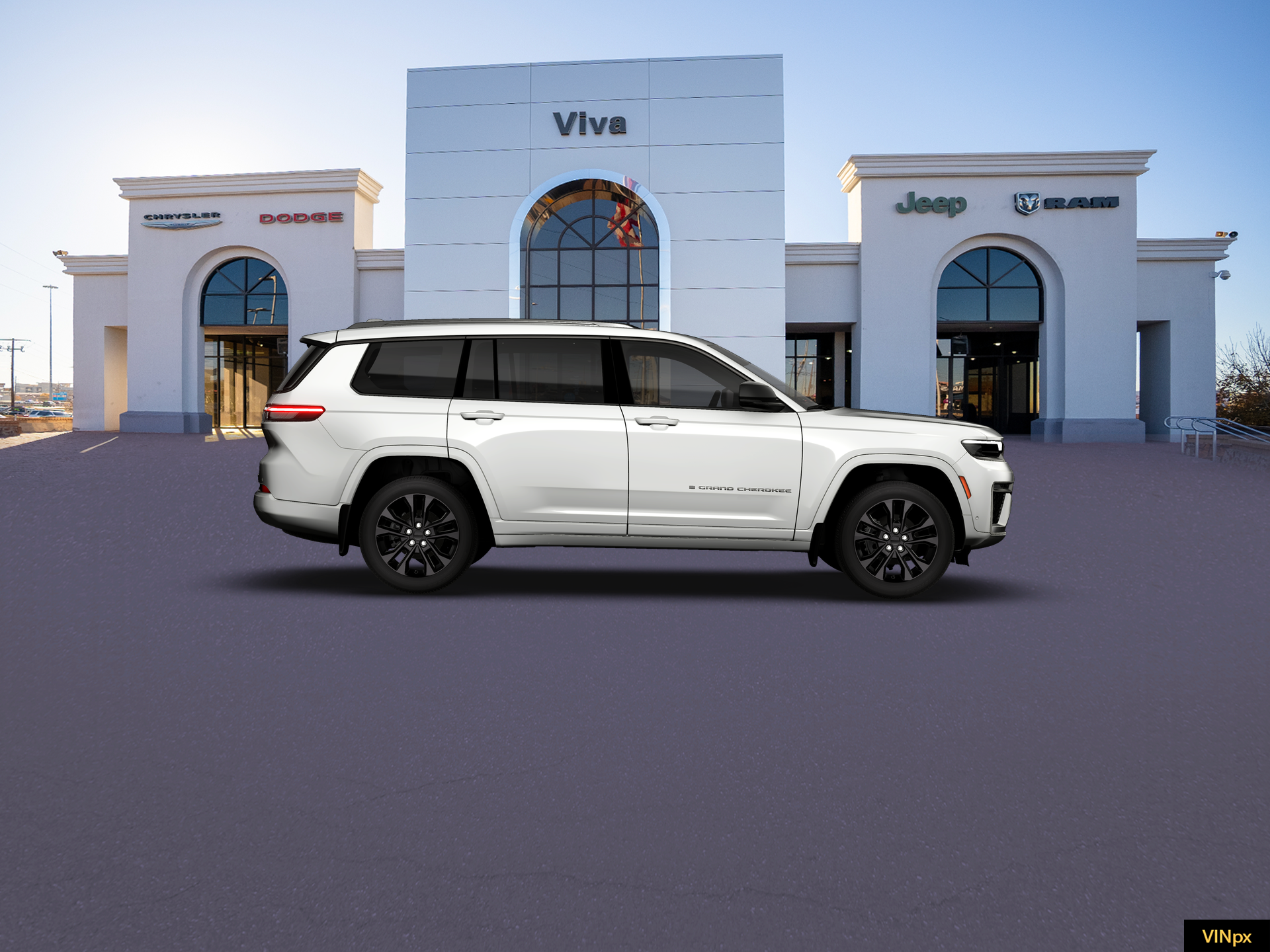 New 2026 Bright White Clear-Coat Exterior Paint Jeep Limited image 9