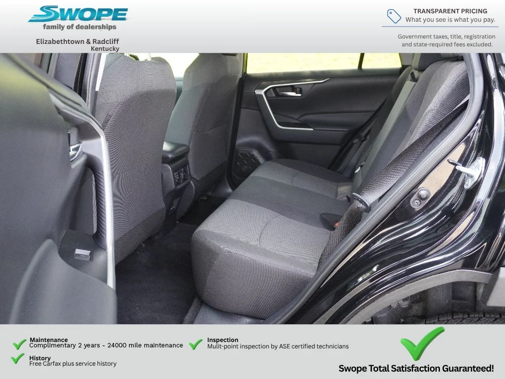 Used 2024 Midnight Black Metallic Toyota XLE image 11