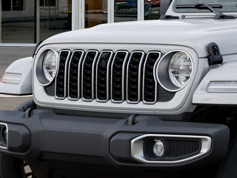 New 2026 Bright White Clear-Coat Exterior Paint Jeep Sahara image 43