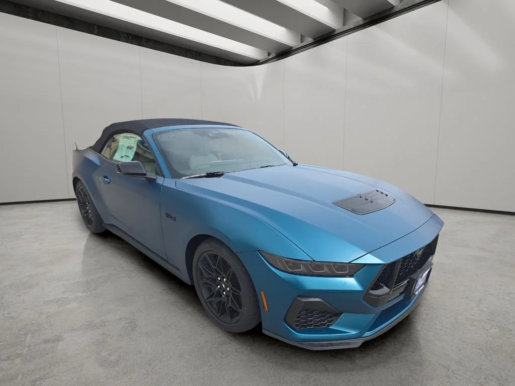 New 2026 Adriatic Blue Metallic Ford GT Premium Convertible image 3