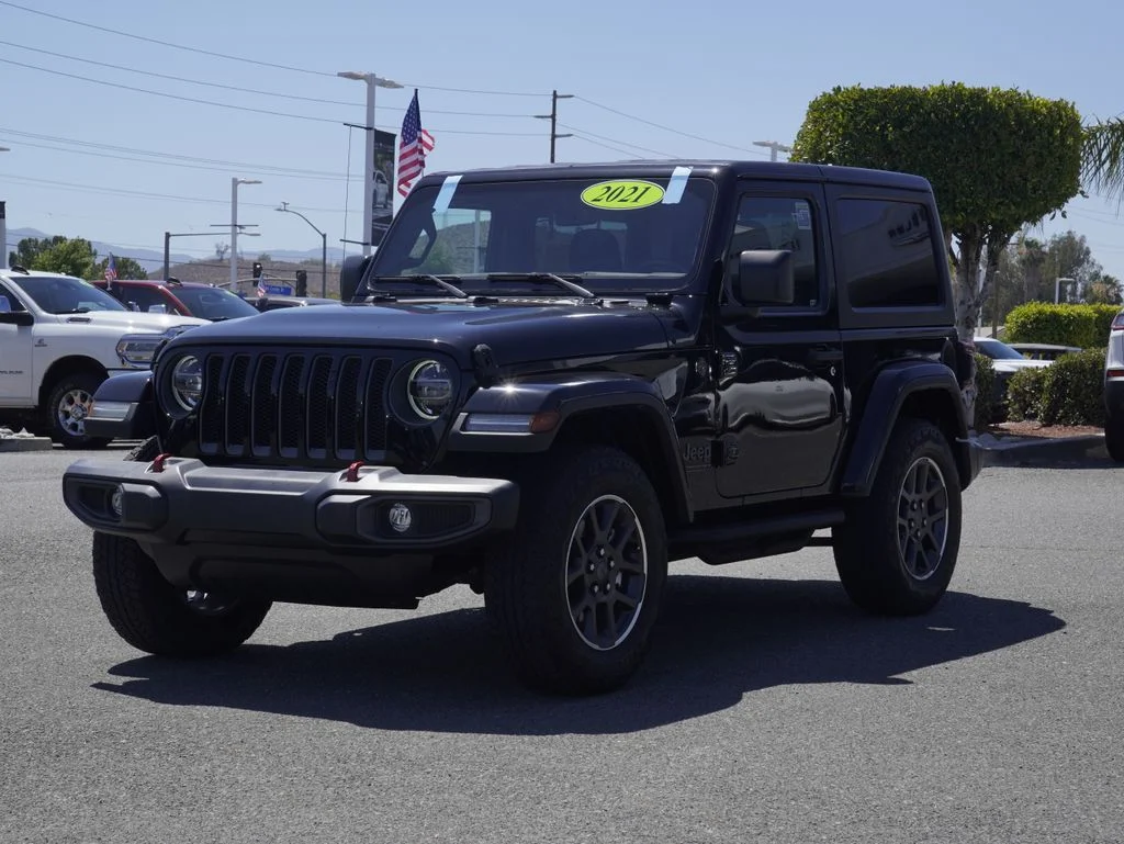 Certified Used 2021 Black Jeep Sport S image 7
