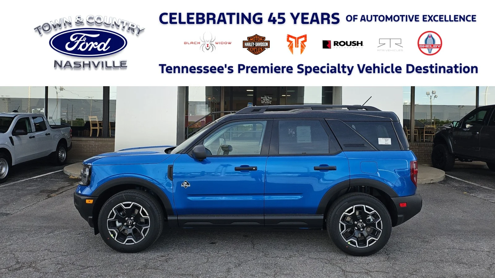 New 2026 Velocity Blue Metallic Ford Outer Banks 4WD image 1