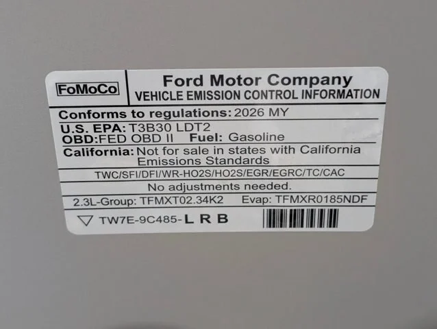 New 2026 Space White Metallic Ford Active image 52